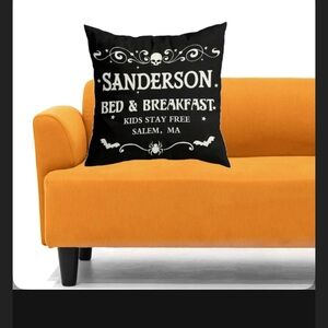Throw Pillow Cover Hocus Pocus Sanderson Sisters Bed Breakfast Halloween Disney